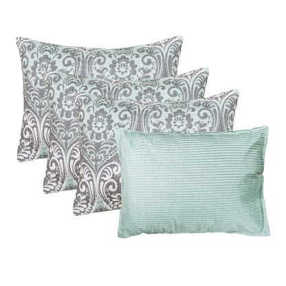 Ensemble couvre-lit Serenta 6 pièces en coton mélangé - 75 x 39