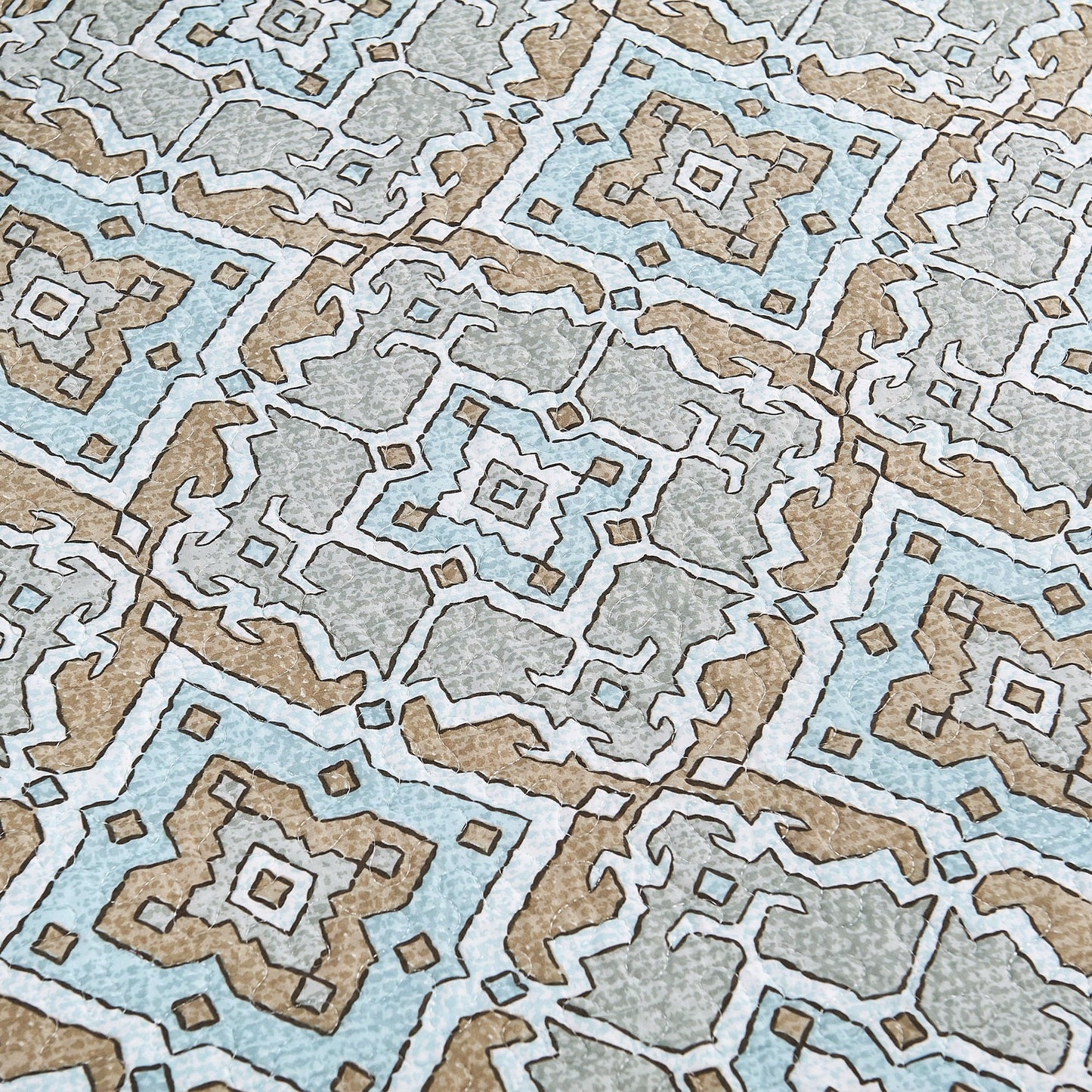 Ensemble couvre-lit Serenta 6 pièces en coton mélangé - 75 x 39