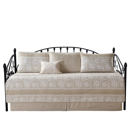 Ensemble couvre-lit Serenta 6 pièces en coton mélangé - 75 x 39