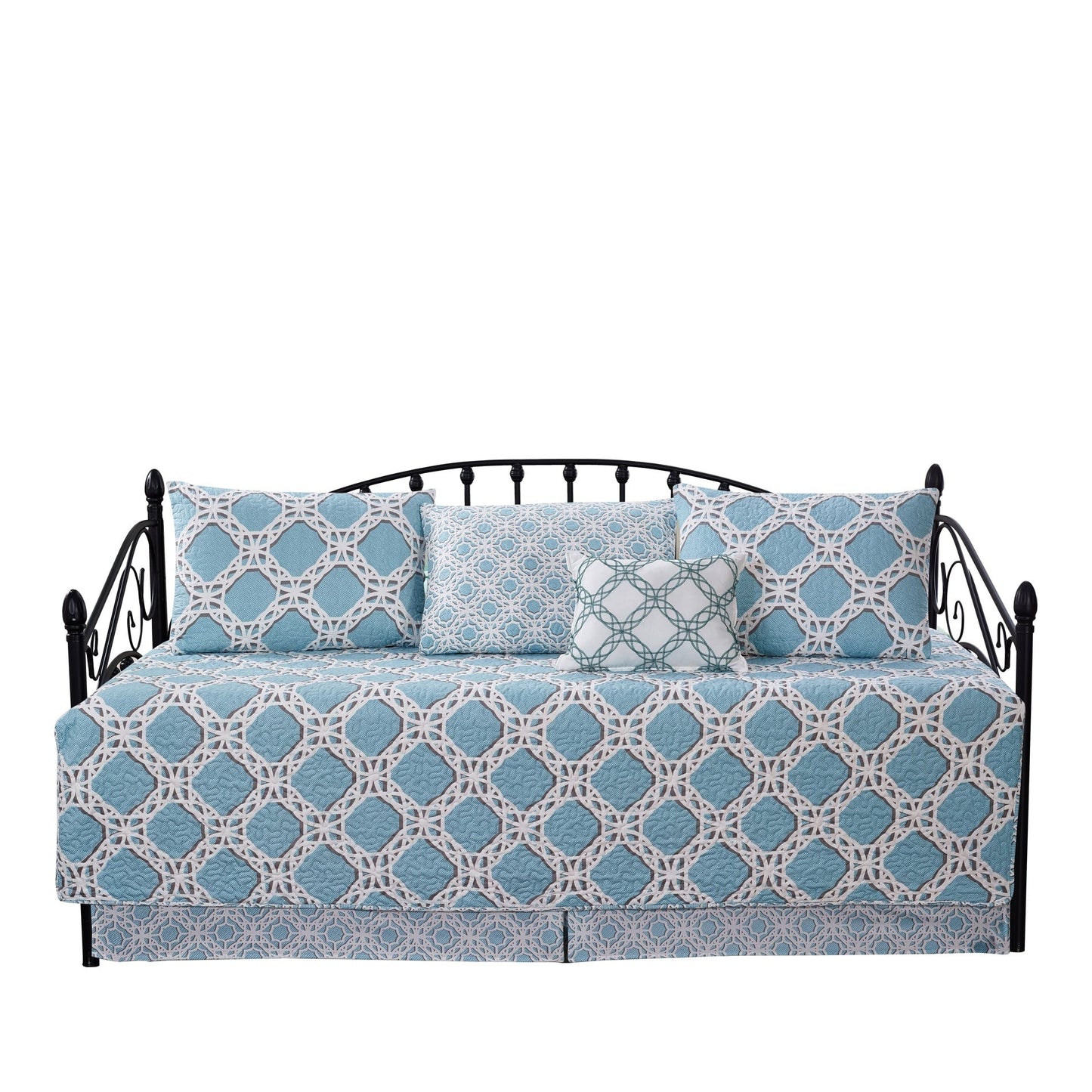 Ensemble couvre-lit Serenta 6 pièces en coton mélangé - 75 x 39