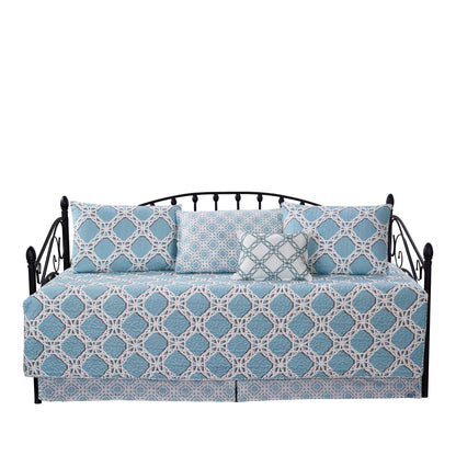 Ensemble couvre-lit Serenta 6 pièces en coton mélangé - 75 x 39