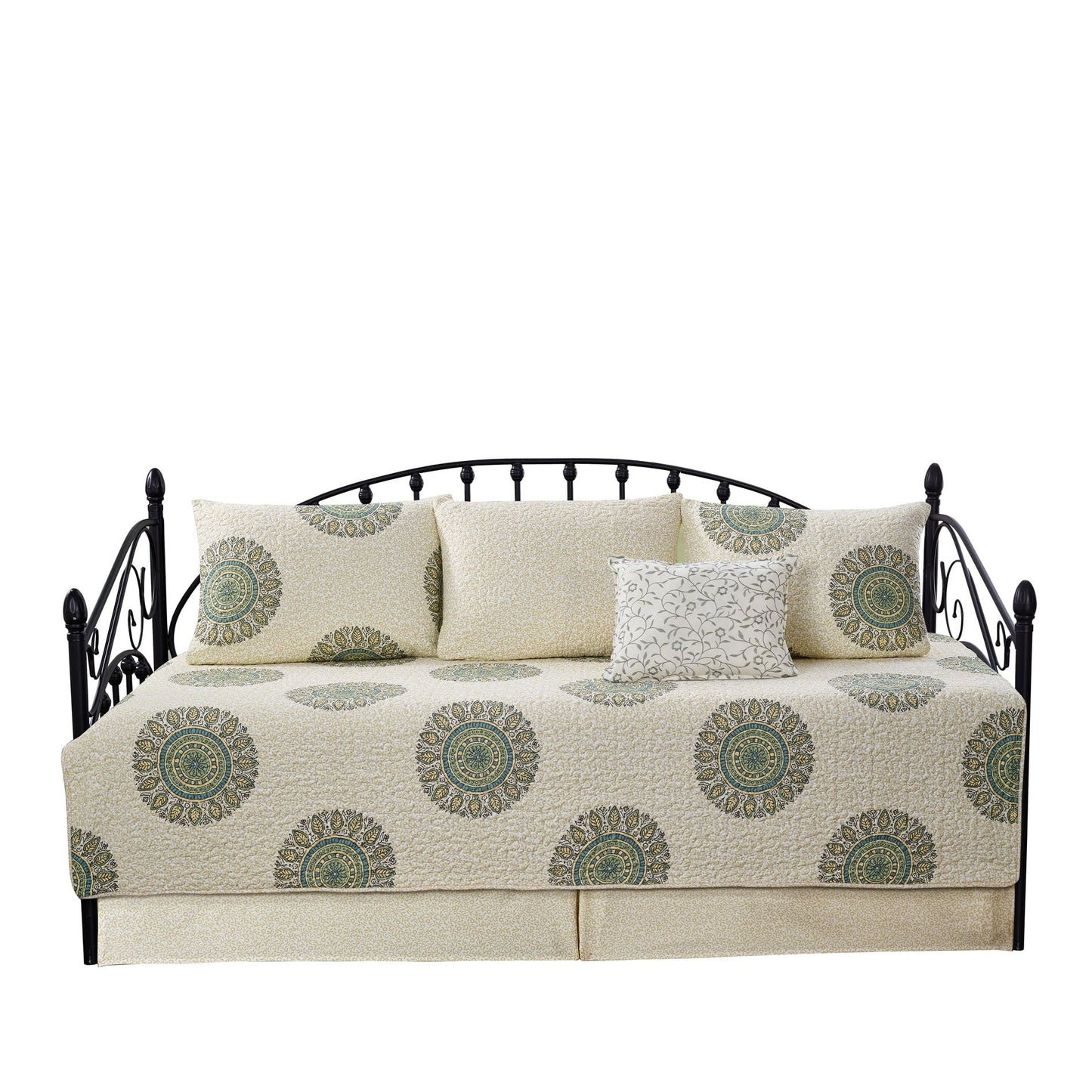 Ensemble couvre-lit Serenta 6 pièces en coton mélangé - 75 x 39