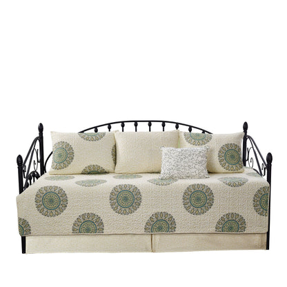 Ensemble couvre-lit Serenta 6 pièces en coton mélangé - 75 x 39