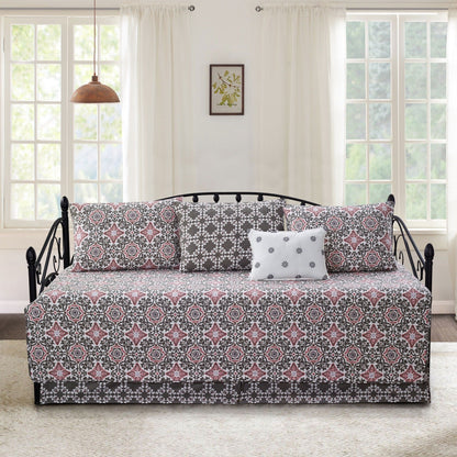 Ensemble couvre-lit Serenta 6 pièces en coton mélangé - 75 x 39