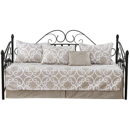 Ensemble couvre-lit Serenta 6 pièces en coton mélangé - 75 x 39