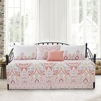 Ensemble couvre-lit Serenta 6 pièces en coton mélangé - 75 x 39