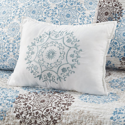 Ensemble couvre-lit Serenta 6 pièces en coton mélangé - 75 x 39