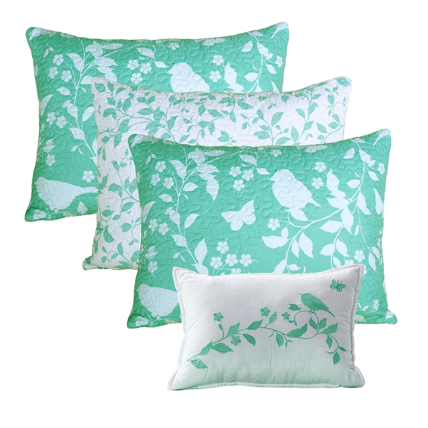 Ensemble couvre-lit Serenta 6 pièces en coton mélangé - 75 x 39