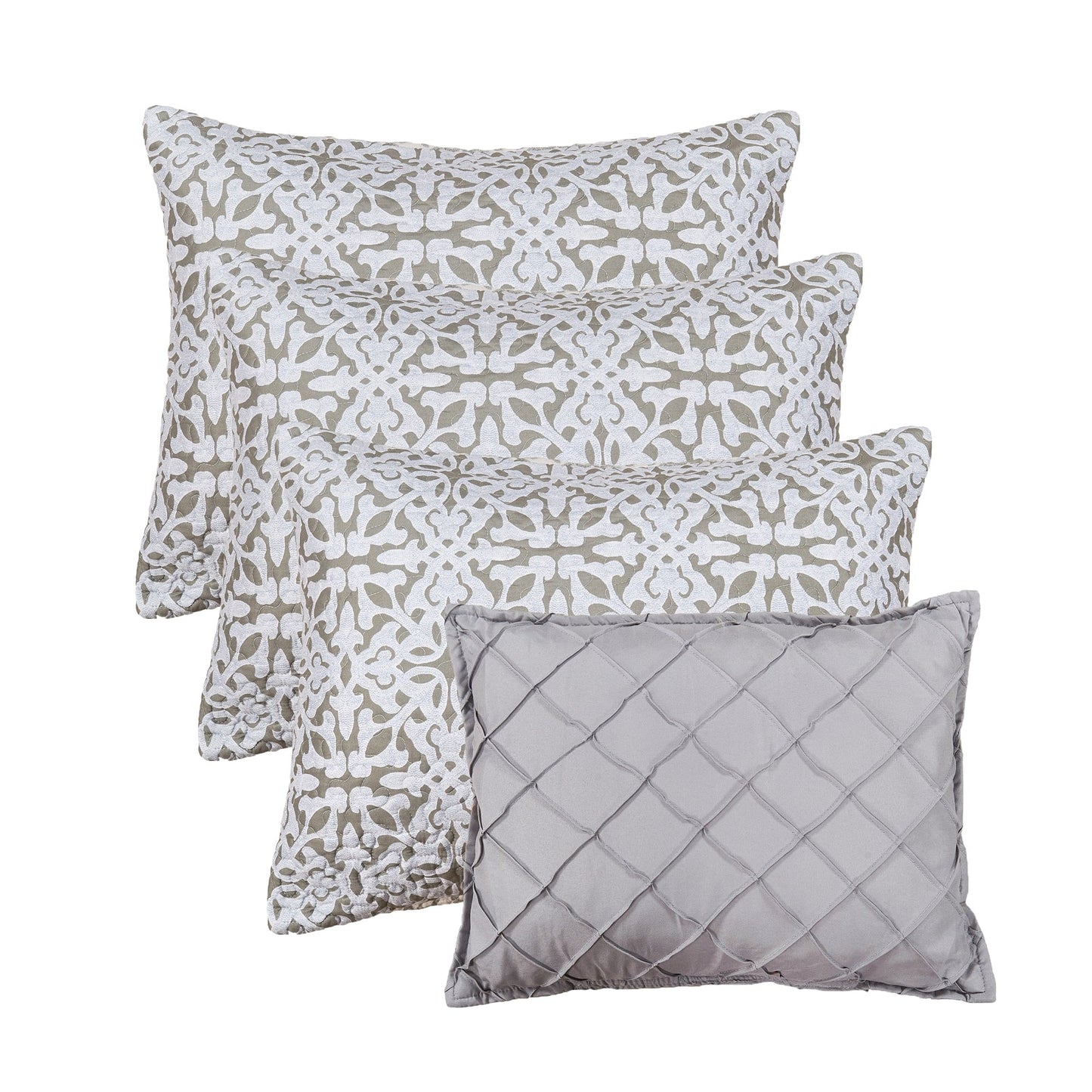 Ensemble couvre-lit Serenta 6 pièces en coton mélangé - 75 x 39