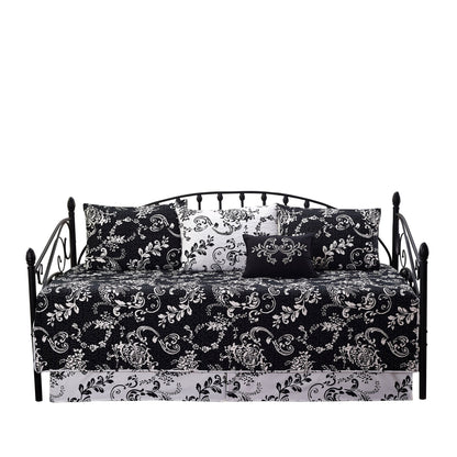 Ensemble couvre-lit Serenta 6 pièces en coton mélangé - 75 x 39