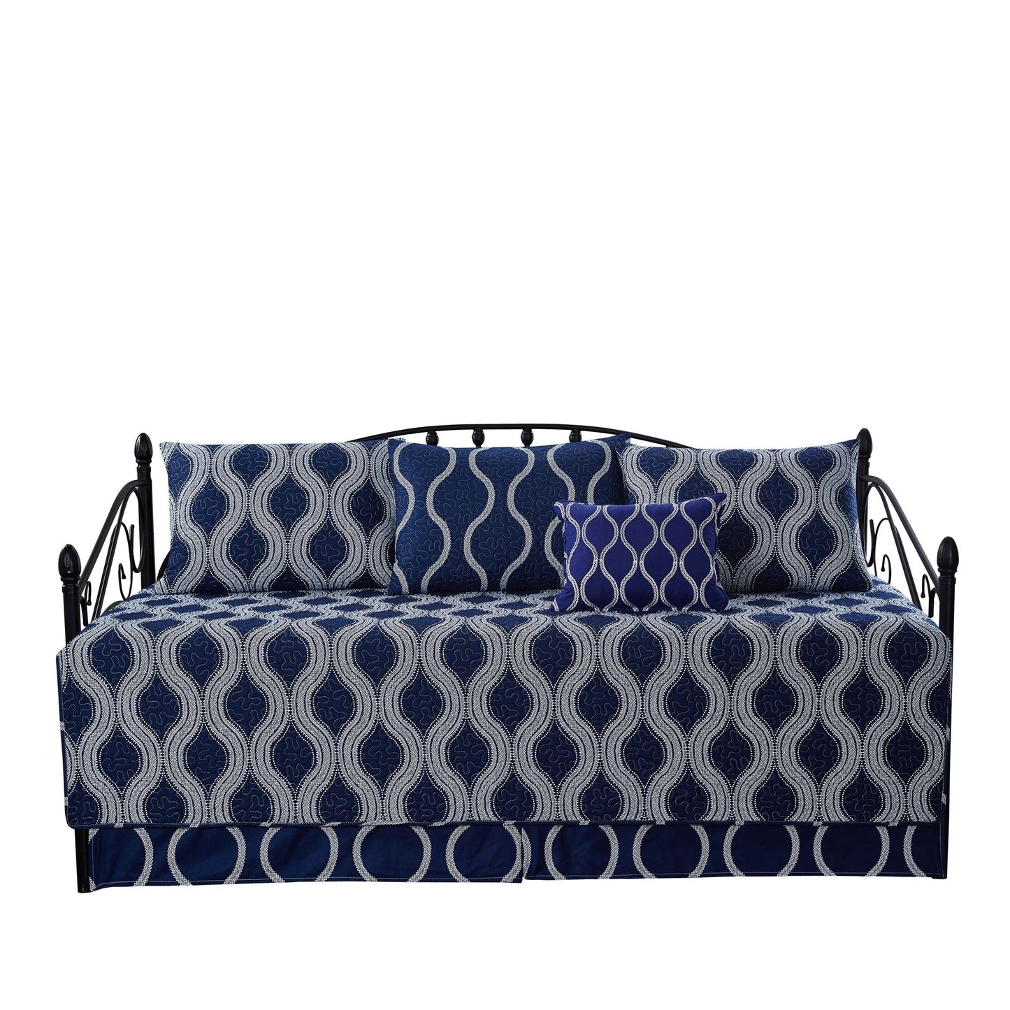 Ensemble couvre-lit Serenta 6 pièces en coton mélangé - 75 x 39