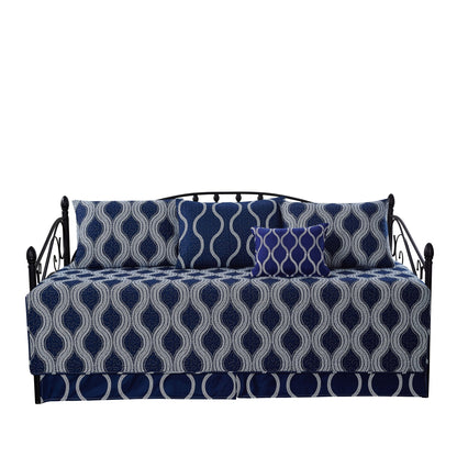 Ensemble couvre-lit Serenta 6 pièces en coton mélangé - 75 x 39