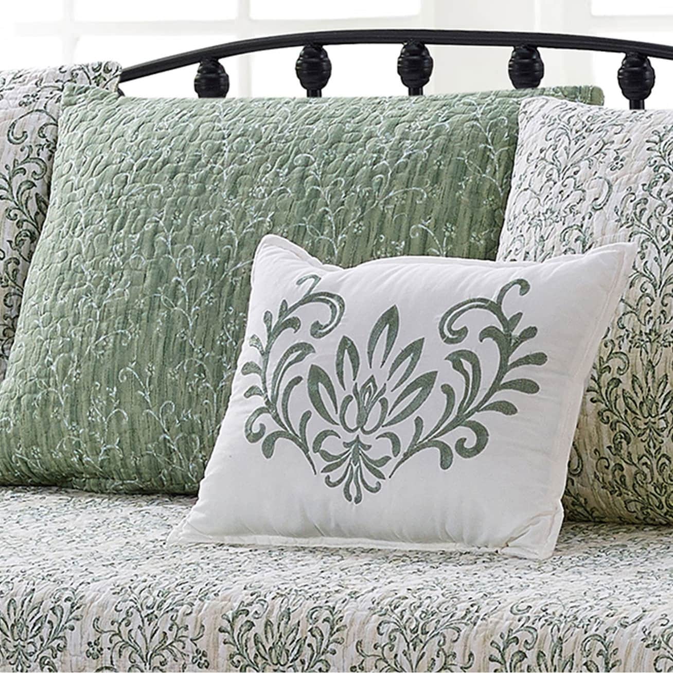 Ensemble couvre-lit Serenta 6 pièces en coton mélangé - 75 x 39