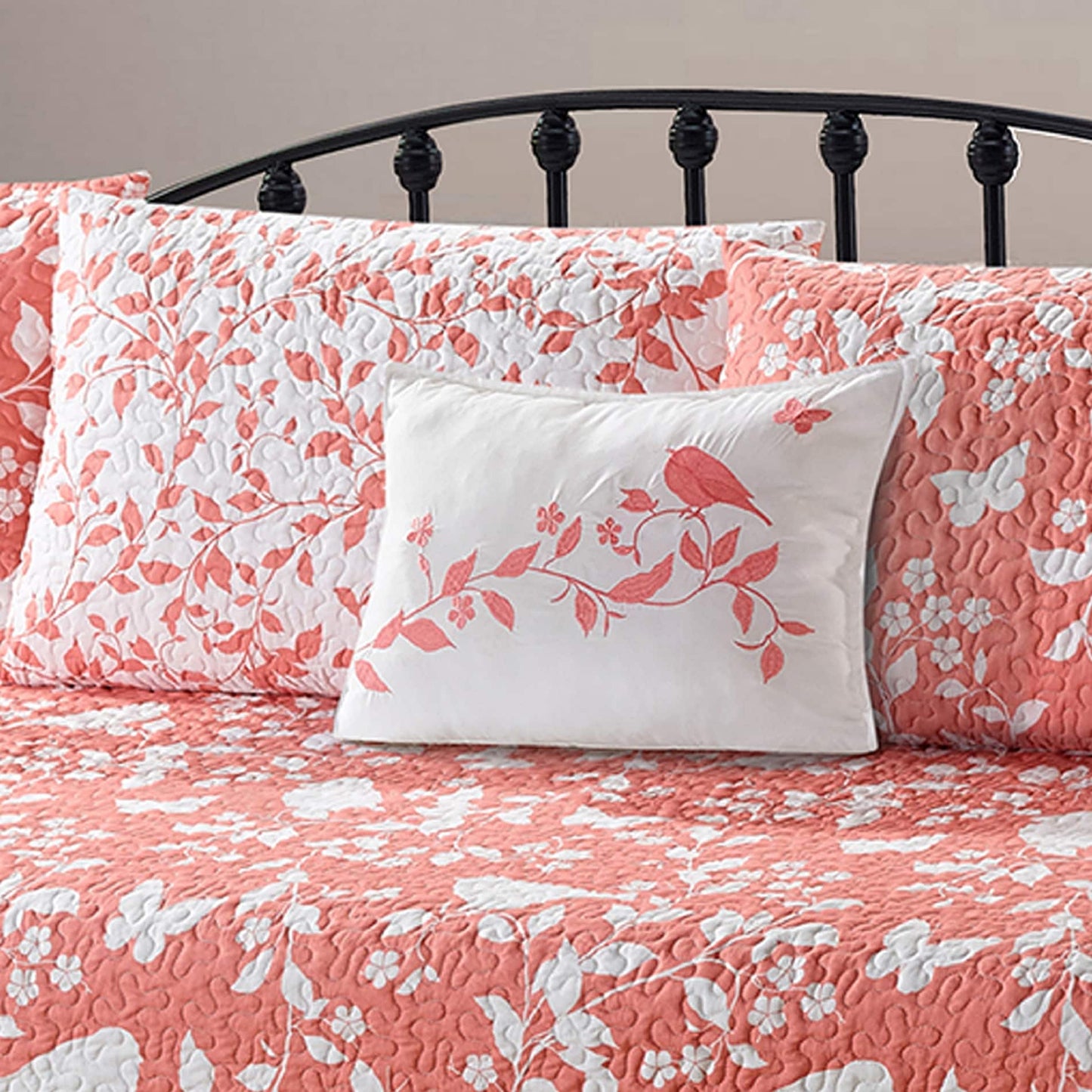 Ensemble couvre-lit Serenta 6 pièces en coton mélangé - 75 x 39