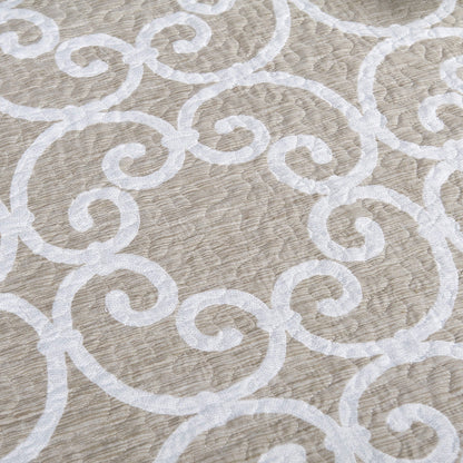 Ensemble couvre-lit Serenta 6 pièces en coton mélangé - 75 x 39