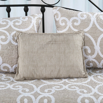 Ensemble couvre-lit Serenta 6 pièces en coton mélangé - 75 x 39