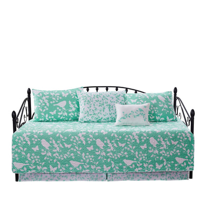 Ensemble couvre-lit Serenta 6 pièces en coton mélangé - 75 x 39