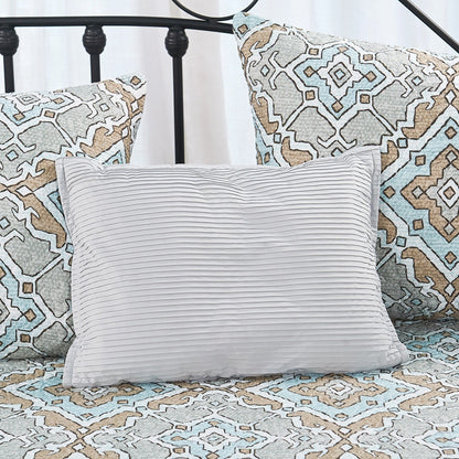 Ensemble couvre-lit Serenta 6 pièces en coton mélangé - 75 x 39