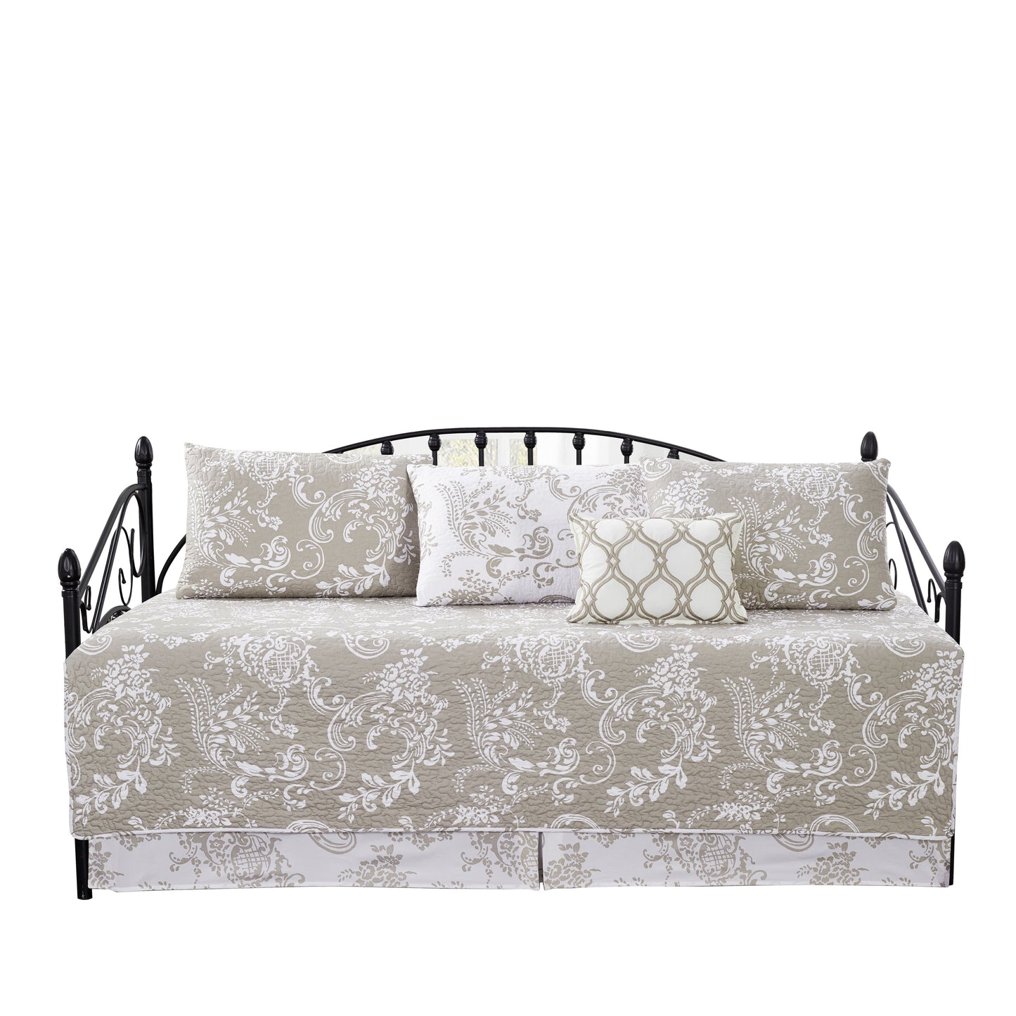 Ensemble couvre-lit Serenta 6 pièces en coton mélangé - 75 x 39