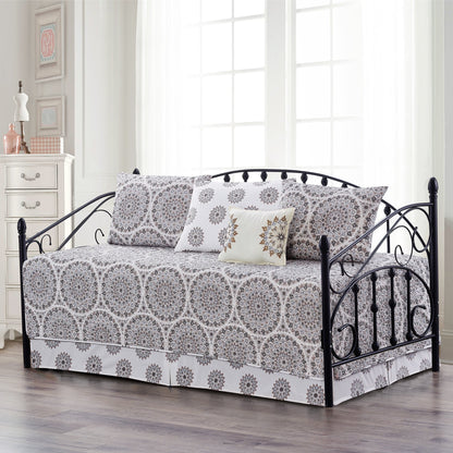 Ensemble couvre-lit Serenta 6 pièces en coton mélangé - 75 x 39