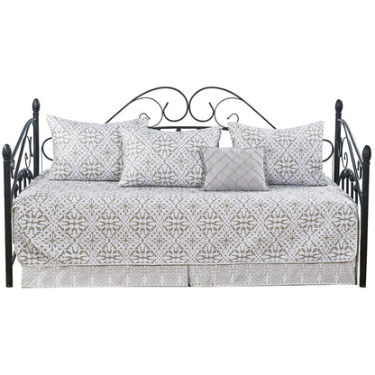 Ensemble couvre-lit Serenta 6 pièces en coton mélangé - 75 x 39