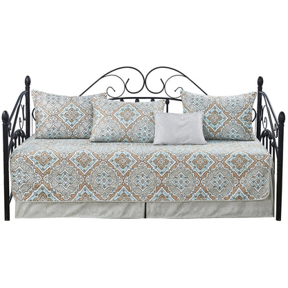 Ensemble couvre-lit Serenta 6 pièces en coton mélangé - 75 x 39