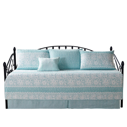 Ensemble couvre-lit Serenta 6 pièces en coton mélangé - 75 x 39