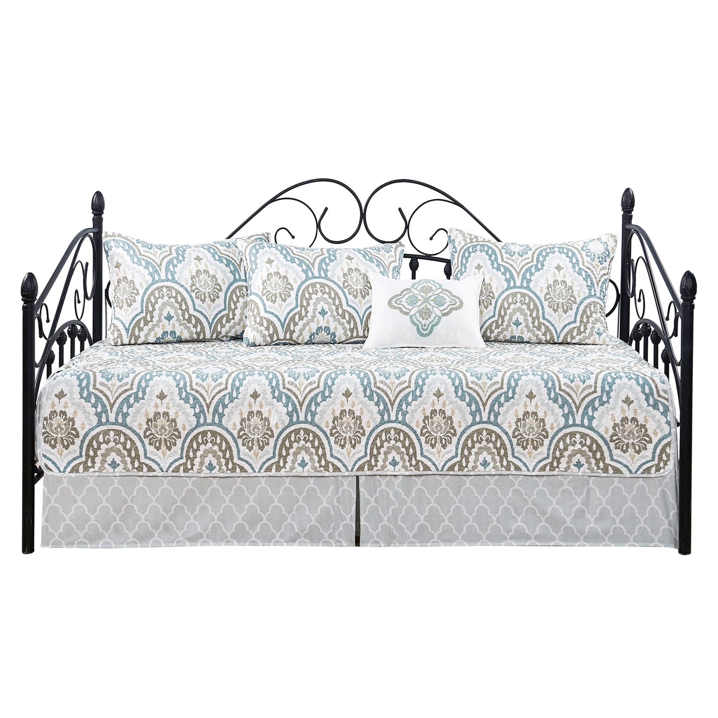 Ensemble couvre-lit Serenta 6 pièces en coton mélangé - 75 x 39