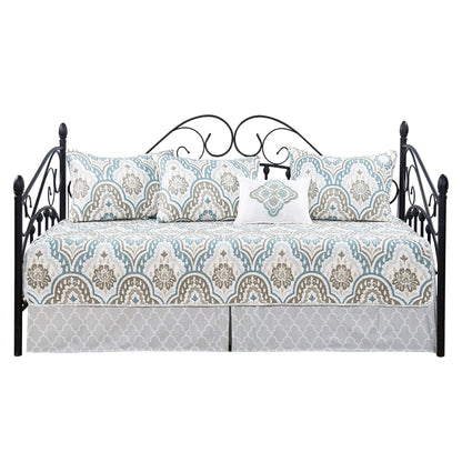 Ensemble couvre-lit Serenta 6 pièces en coton mélangé - 75 x 39