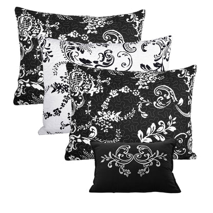 Ensemble couvre-lit Serenta 6 pièces en coton mélangé - 75 x 39