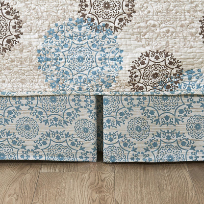 Ensemble couvre-lit Serenta 6 pièces en coton mélangé - 75 x 39