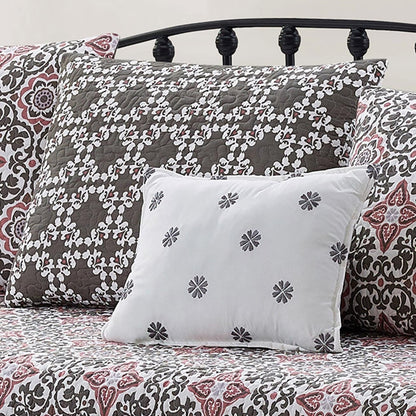 Ensemble couvre-lit Serenta 6 pièces en coton mélangé - 75 x 39