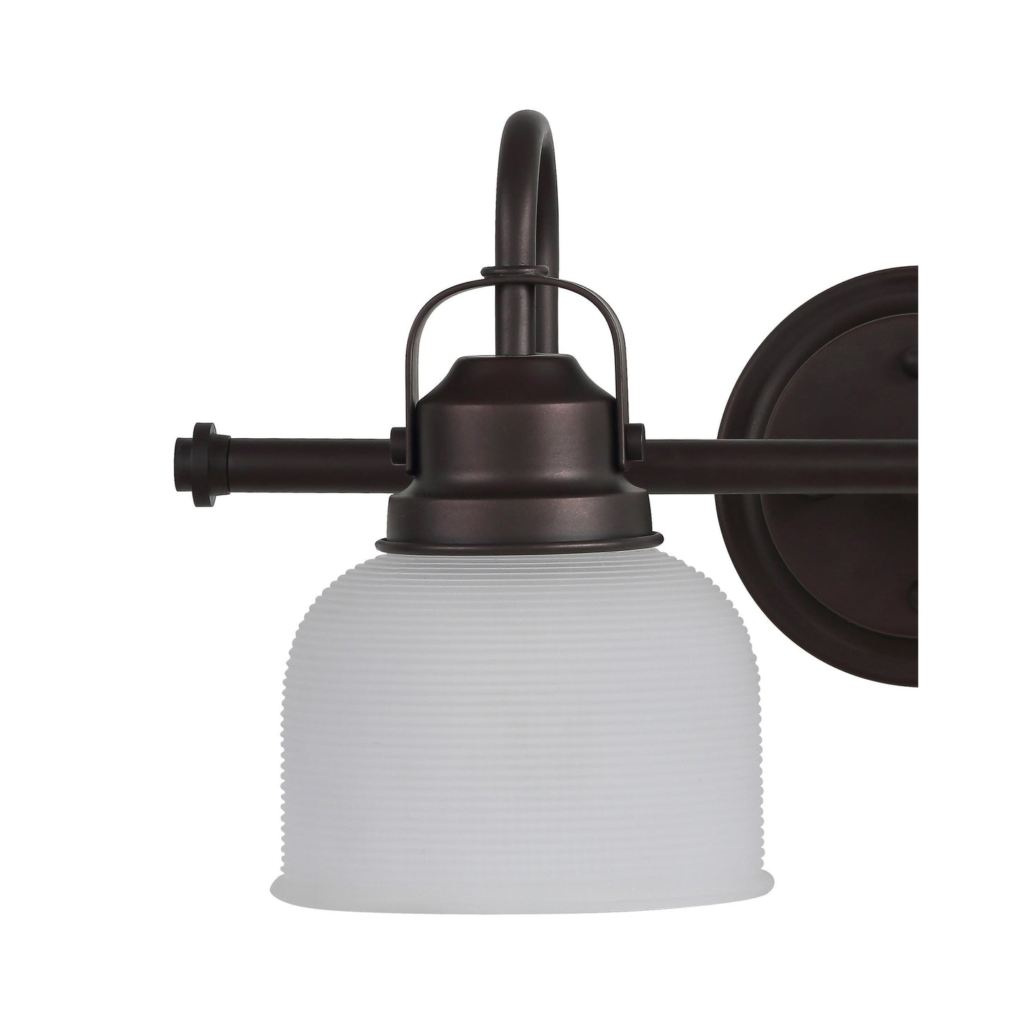 Applique murale LED Shirley en métal et verre, par JONATHAN Y