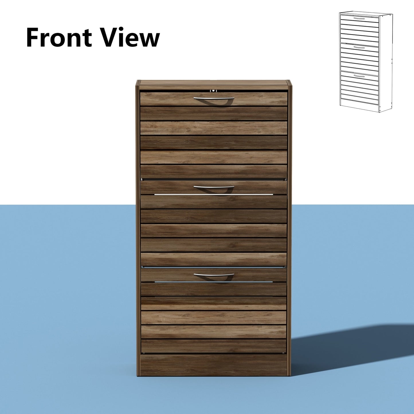 Meuble de rangement à chaussures moderne pour entrée et couloir