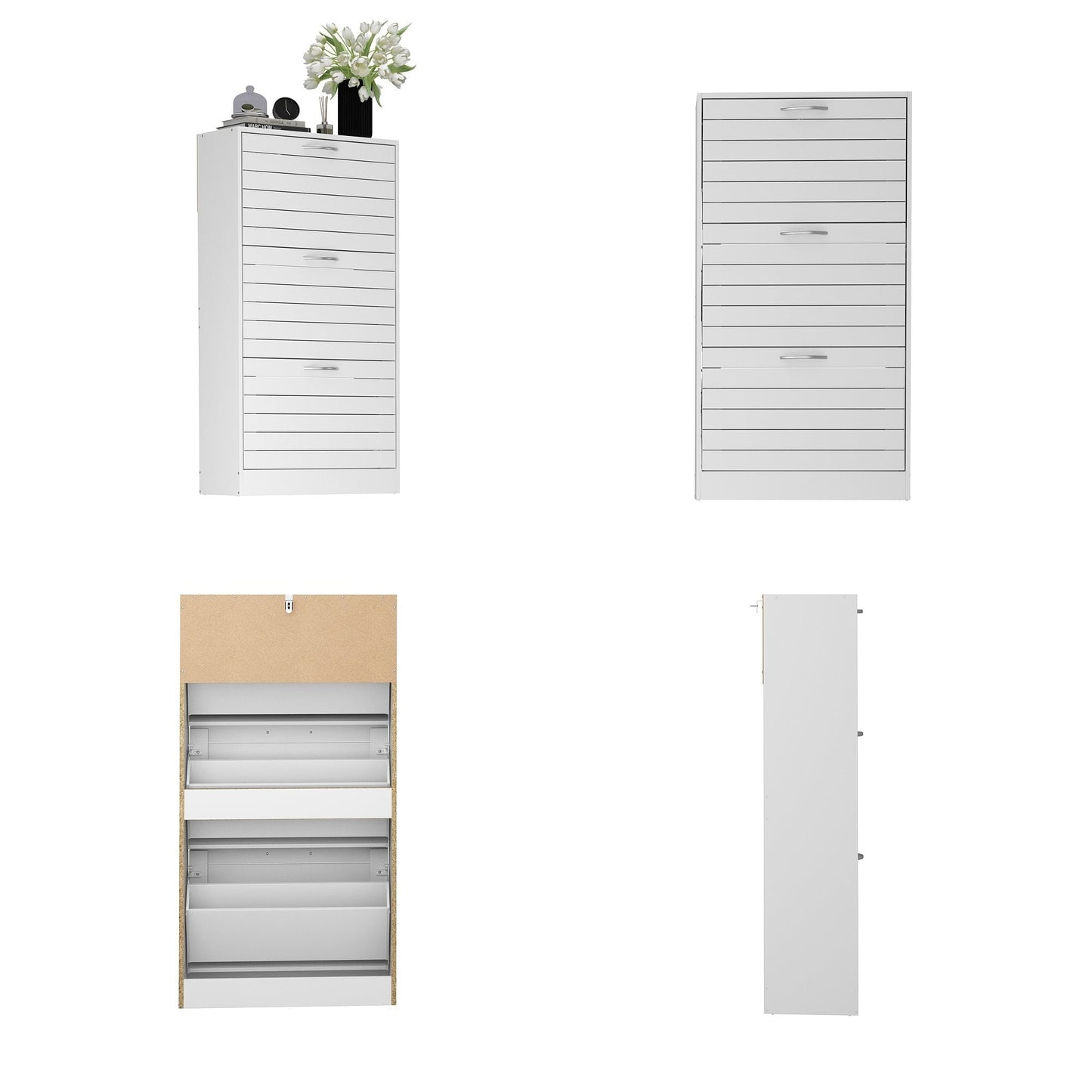 Meuble de rangement à chaussures moderne pour entrée et couloir