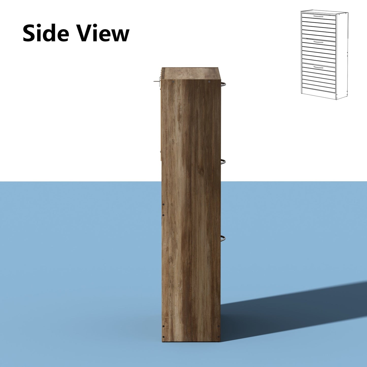 Meuble de rangement à chaussures moderne pour entrée et couloir