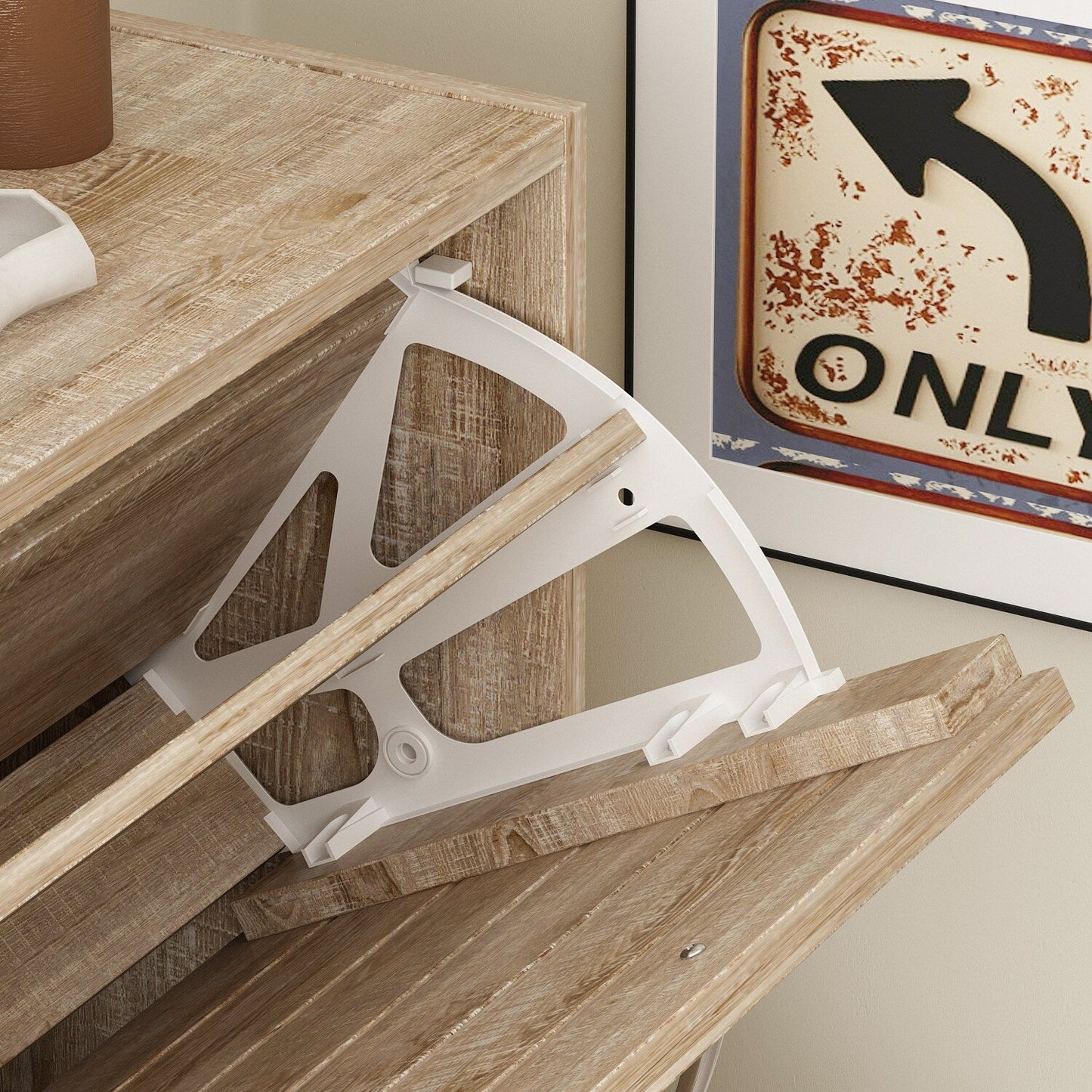 Meuble de rangement à chaussures moderne pour entrée et couloir