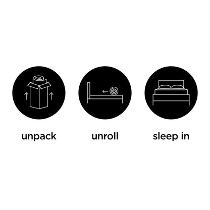 Matelas hybride Signature Design by Ashley Chime de 10 pouces dans une boîte