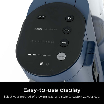 Cafetière à portion individuelle, compatible K-Cup, réservoir de 1,6 l, 6 à 68 cl, option café glacé