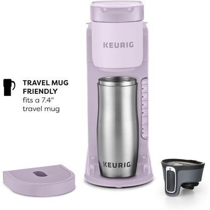 Cafetière K-Cup à dose unique, 3 tailles d'infusion, infusion forte, réservoir de 1,27 kg, lavande