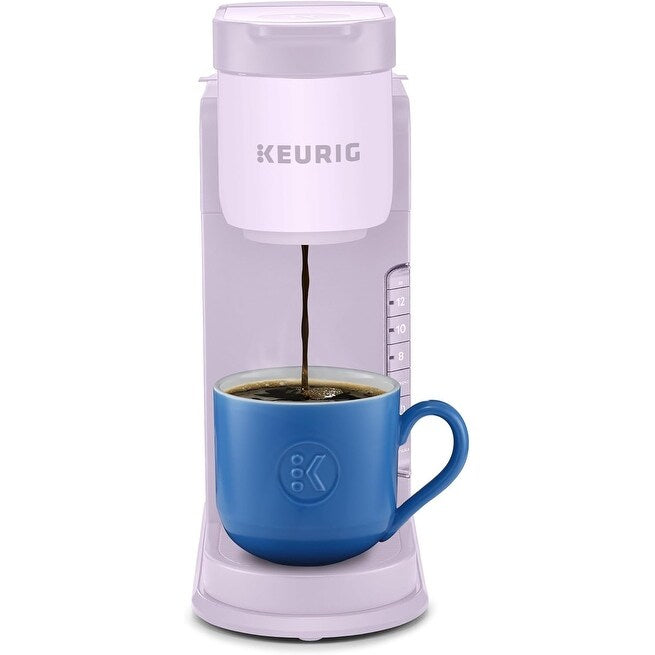 Cafetière K-Cup à dose unique, 3 tailles d'infusion, infusion forte, réservoir de 1,27 kg, lavande