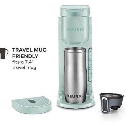 Cafetière K-Cup à dose unique, 3 tailles d'infusion, infusion forte, réservoir de 1,27 kg, menthe