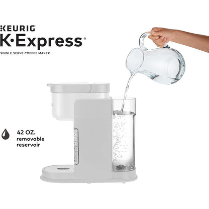 Cafetière K-Cup à dose unique, 3 tailles d'infusion, infusion forte, réservoir de 1,27 kg, pierre chaude