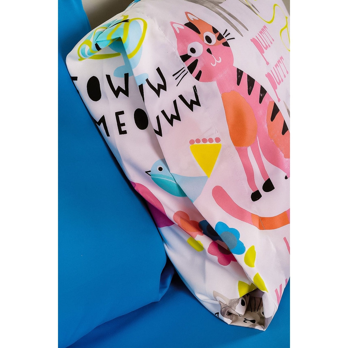 Parure de lit de luxe avec fermeture éclair Siscovers I Heart Cats Bunkie