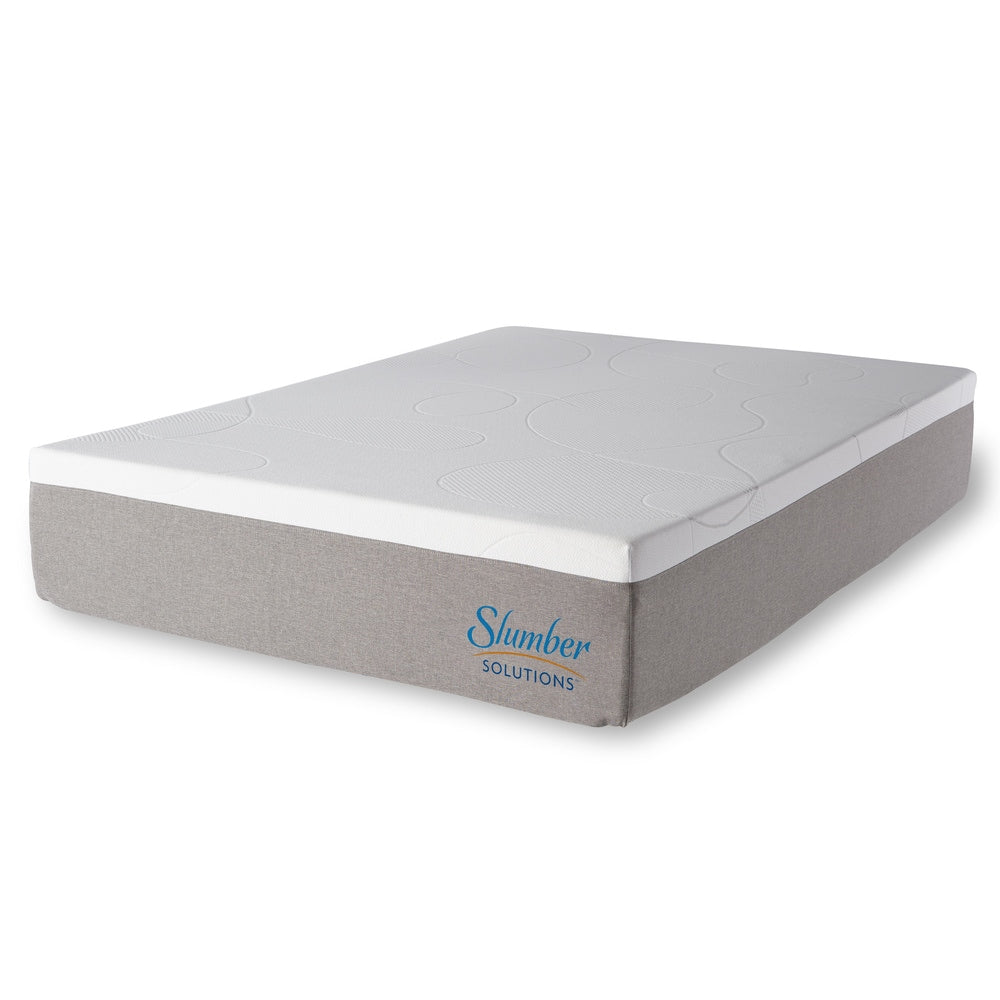 Matelas en mousse à mémoire de forme gel Slumber Solutions de 12 pouces Choisissez votre confort