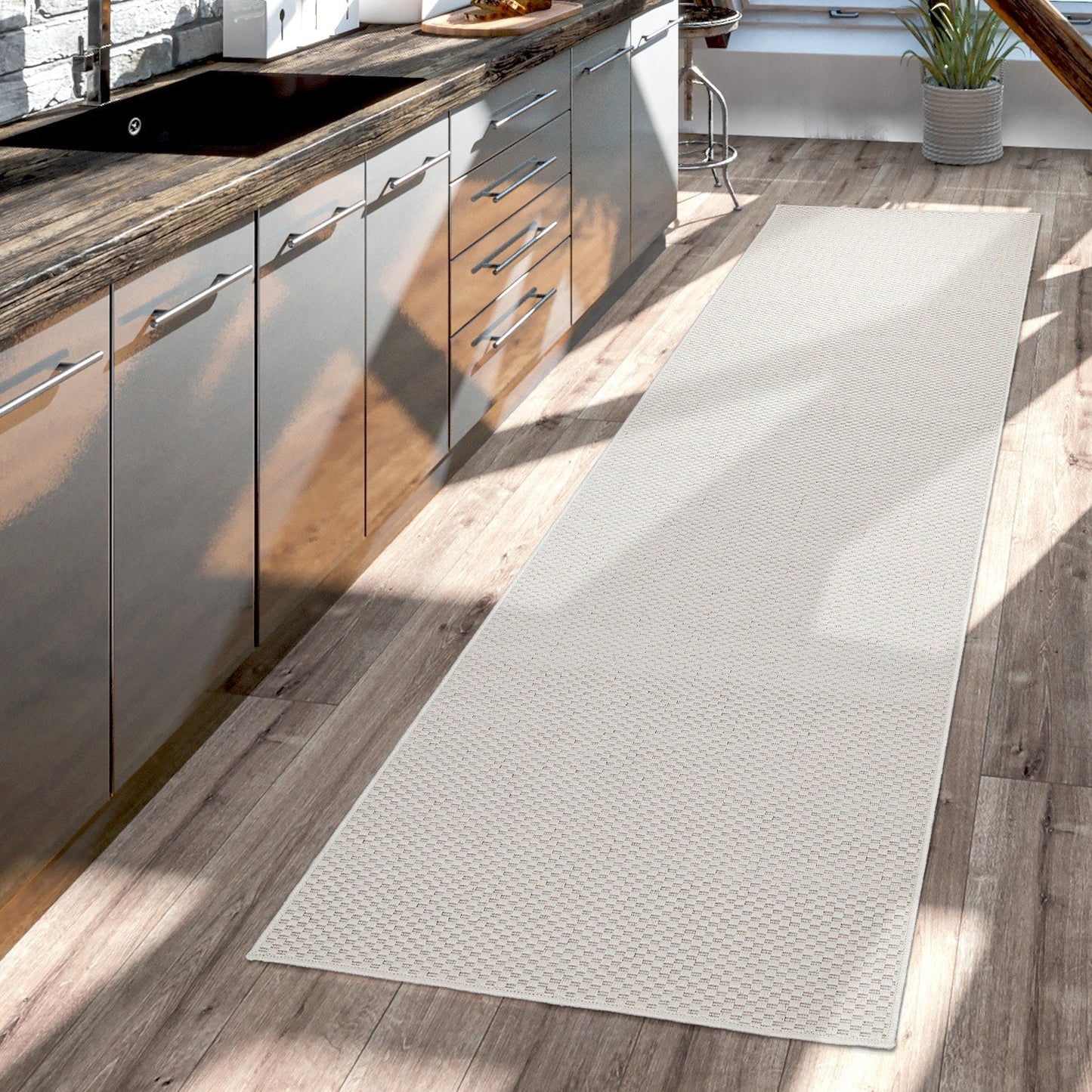 Tapis d'extérieur imperméable à motifs variés pour terrasse