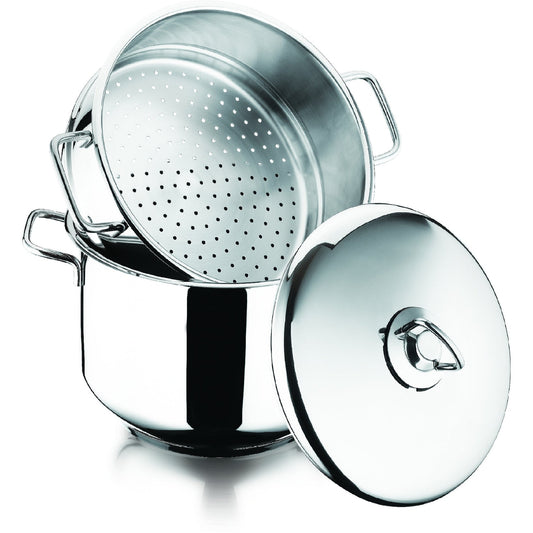 Marmite de cuisson à vapeur en acier inoxydable