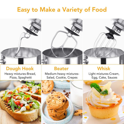 Batteur sur socle - Capacité de 7,5 pintes, 10 vitesses, moteur de 660 W