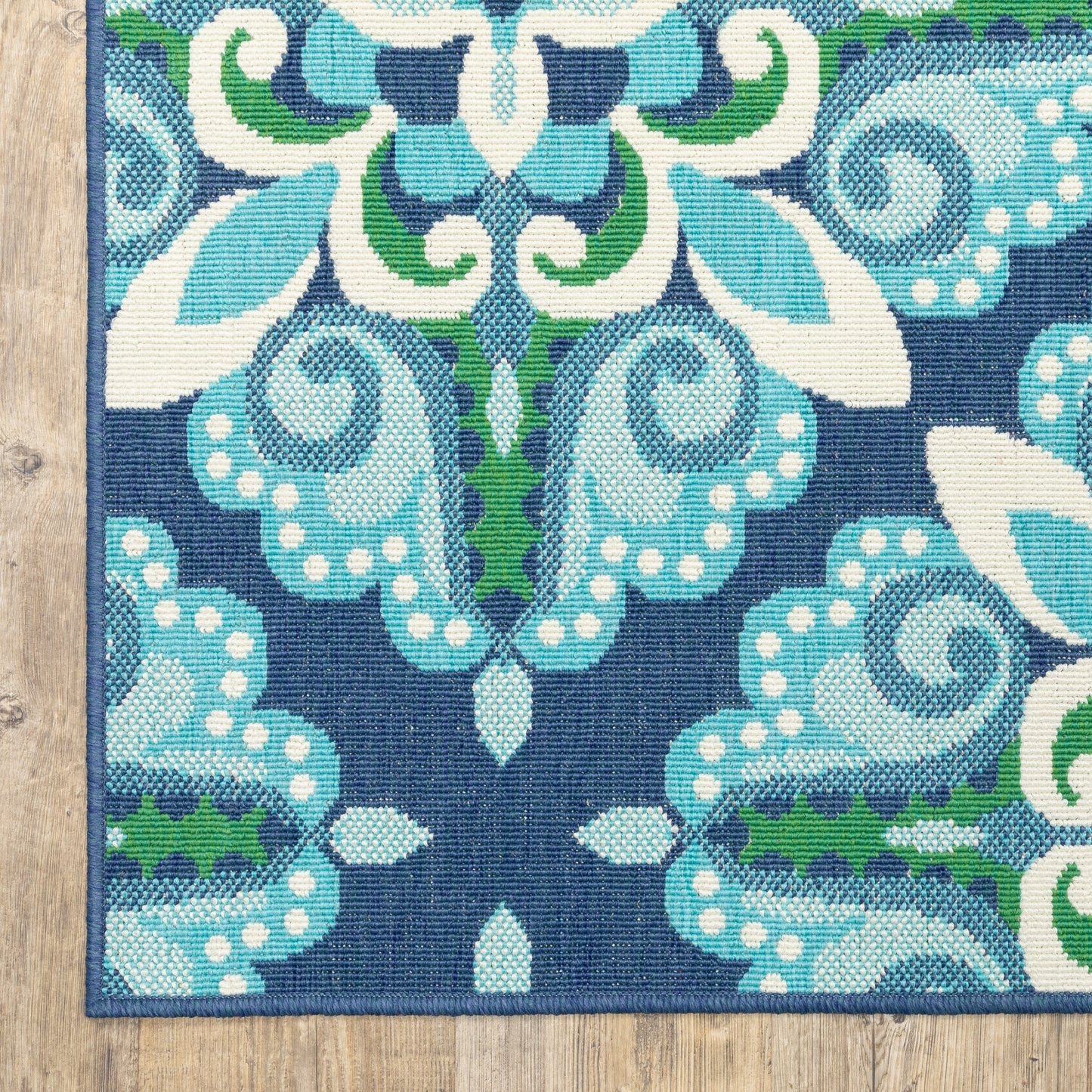 Tapis d'intérieur/extérieur Style Haven Martinque Medallion