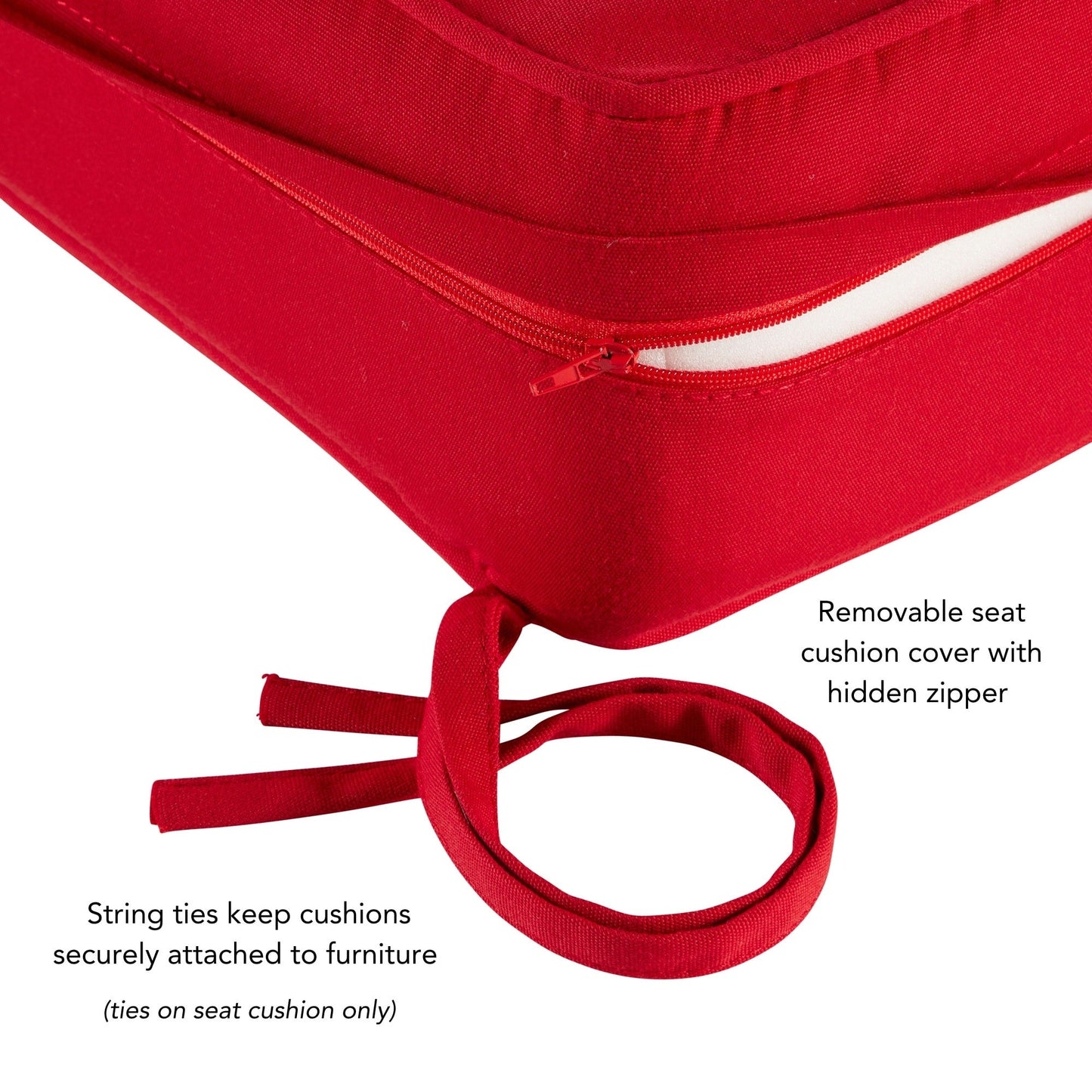 Ensemble de coussins d'extérieur haut de gamme Sunbrella 2 pièces